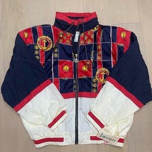 Lavon Vintage Windbreaker Nylon with tags 80s size Medium